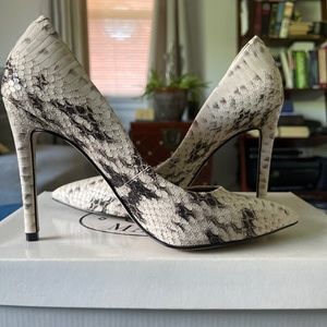 Steve Madden snake skin heels